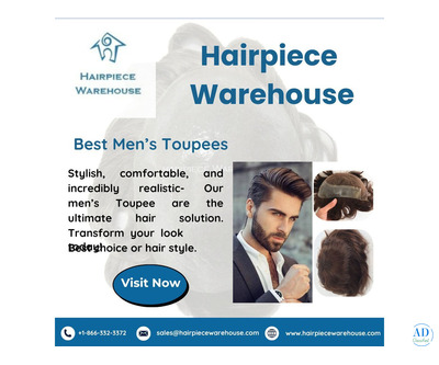 Is a Toupee for Men from Hairpiece Warehouse the Effortless Way to Regain a Fuller Look?