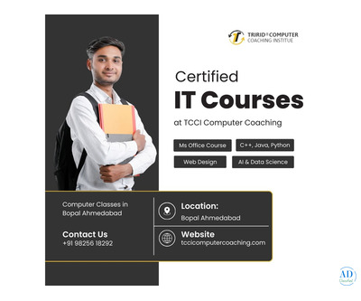Affordable Computer Classes in Bopal Ahmedabad | Certified IT Courses at TCCI