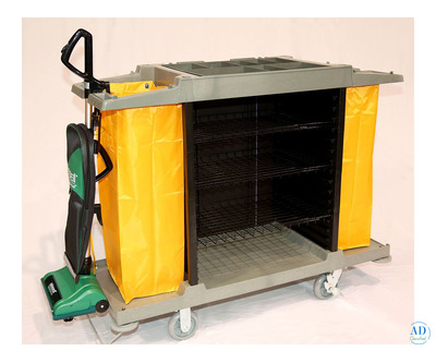 Durable Cleaning Cart for Hotels – AGH Housekeeping Solution