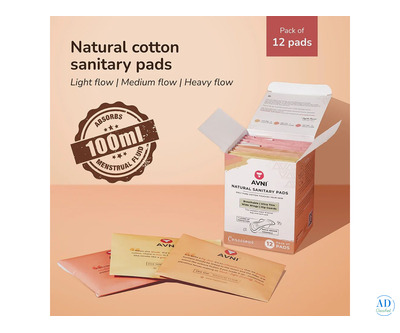Buy Cotton Sanitary Pads Online – Avni Wellness
