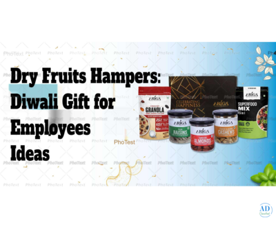 Dry Fruits Hampers: Diwali Gift for Employees Ideas- Ariga Foods