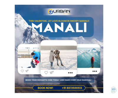 Chandigarh to Manali Taxi | Go Urban Ride