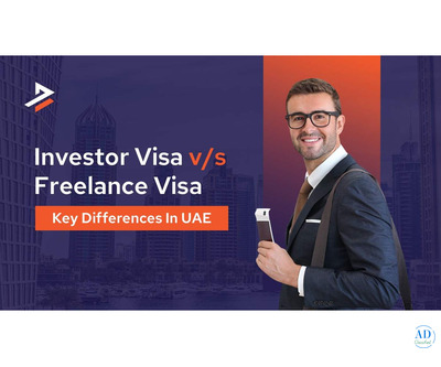 Difference between Investor Visa and Freelance Visa UAE