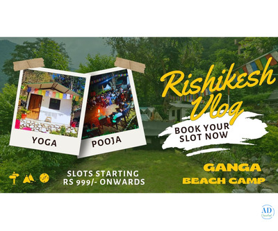 Riverside Camping in Rishikesh – Starting at Just ₹999!