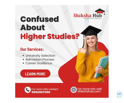 Confused About Higher Studies? Let Shiksha Hub Guide You!