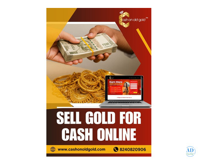 Sell Gold for Cash Online in Kolkata - Cash On Old Gold
