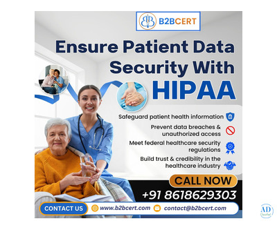 "HIPAA Certification in USA – Secure, Comply & Build Trust "
