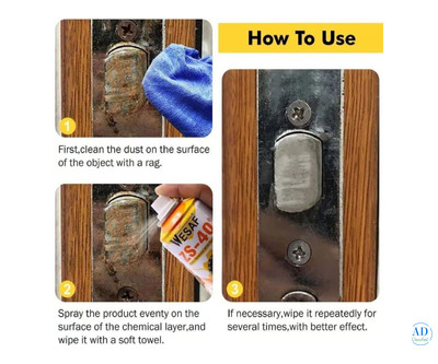 WESAF ZS-40 Multi-Purpose Spray – Rust Remover & Lubricant