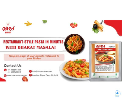 Restaurant-Style Pasta in Minutes With Bharat Masala!