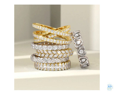 Timeless Elegance: Carat Bazaar’s Lab Created Diamond Band Collection