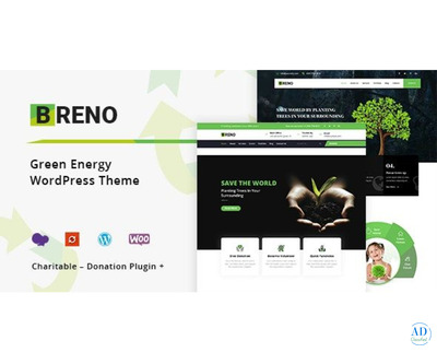 ????Breno - Green Energy WordPress Theme ????