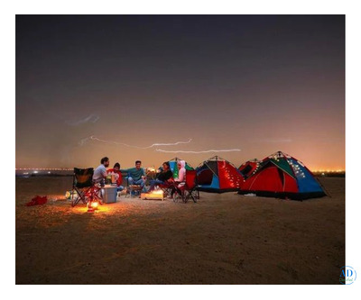 Magical Sunset Views at Jaisalmer Desert Safari Camps | TDunes
