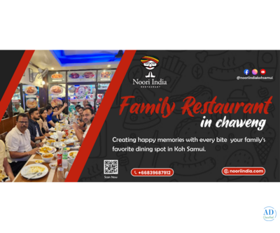 Noori India – Family Restaurant in Chaweng Serving Thai and Indian Delights