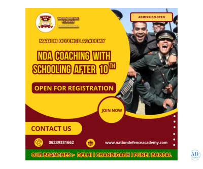 NDA Coaching With Schooling After 10Th In Pune
