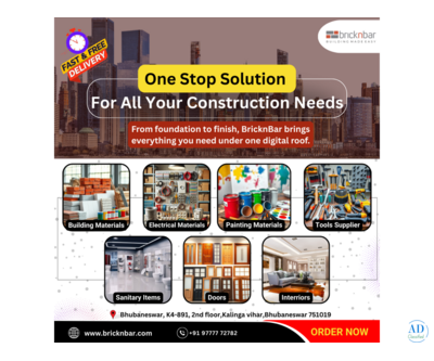 Top Construction Material Dealers in Bhubaneswar, Odisha