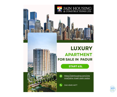 3 BHK Flats in Padur – Spacious Homes with Luxury Amenities
