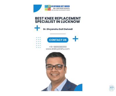 Best Knee Replacement Specialist in Lucknow – Dr. Divyanshu Dutt Dwivedi