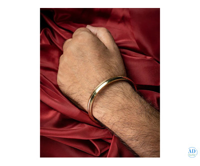 Brass kada for men by punjabi swagg