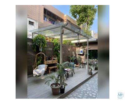 Transform Outdoor Living with Stylish Glass Pergola in Faridabad