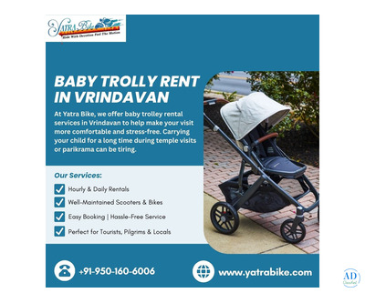 Baby Trolley Rental Services in Vrindavan