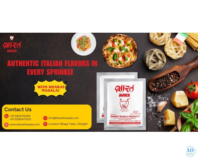 Authentic Italian Flavors in Every Sprinkle With Bharat Masala!