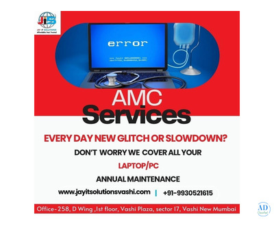 Jay IT Solutions – Trusted AMC Services (Laptop & Desktop) in Navi Mumbai