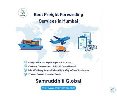 Best Freight Forwarding Services in Mumbai – Samruddhiii Global