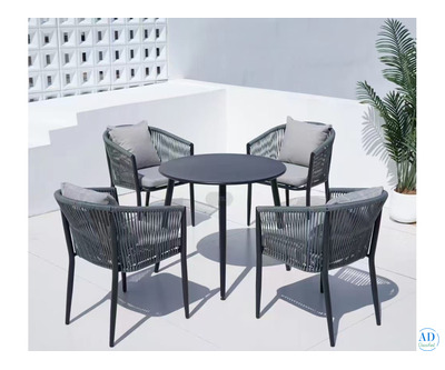Albana Dining Set – Contemporary Outdoor Dining Elegance, JHA-768
