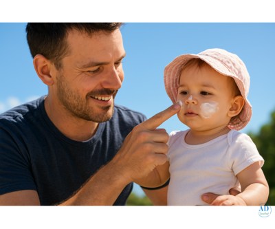 How to Protect Your Baby from Sunburn ? Sunscreen & Safety Tips