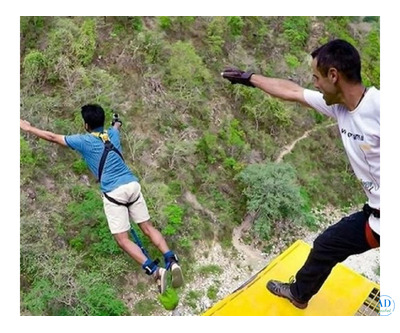 Take the Leap at Ganga Beach Camp!