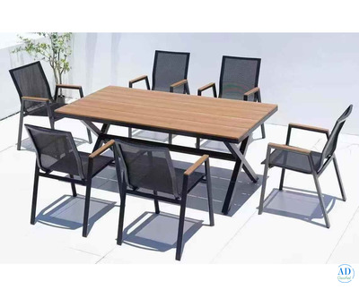 Albana Rectangular Dining Set, JHA-619B
