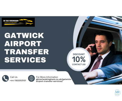 Taxi from Wokingham to Gatwick Airport, Wokingham Berkshire UK