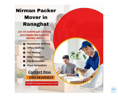 PACKERS AND MOVERS RANA​GHAT