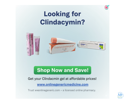 Order Clindamycin Gel, Cream & Lotion Online | at OnlineGenericMedicine