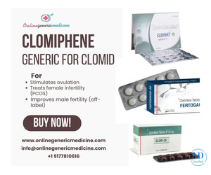 Buy Clomiphene (Clomid) Pills Online at OnlineGenericMedicine