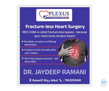 Best Heart Surgeon in Ahmedabad — Dr. Jaydip Ramani