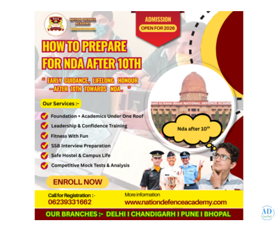 How To Prepare For NDA After 10th in Delhi