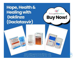 Buy Daclatasvir (Daklinza) Online at Best Price | OnlineGenericMedicine