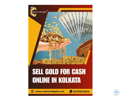 Sell Gold for Cash Online in Kolkata - Cash On Old Gold