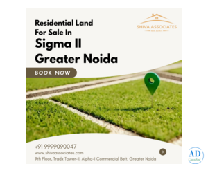 Prime Residential Land For Sale in Sigma II, Greater Noida!