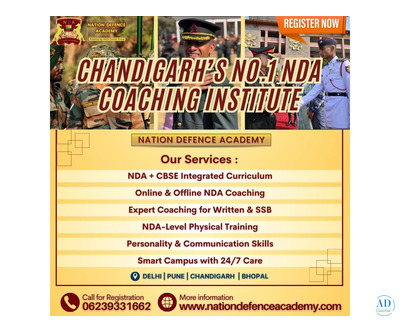 NDA Coaching with Schooling in Chandigarh