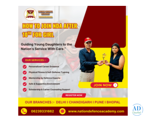 How To Join NDA After 10th For Girl