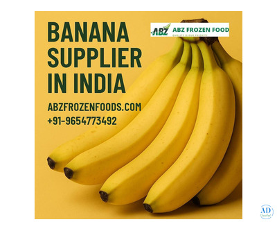 Freshness You Can Taste, Quality You Can Trust – Premium Banana Supplier in India