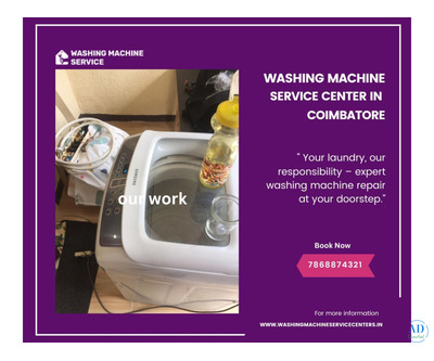 Top Washing Machine Service Center Coimbatore - Expert Repairs at Your Doorstep!