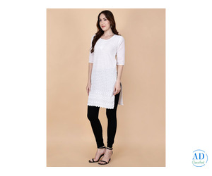 Online Buy Chicken Kurti Round Neck – Elegant Style with PrettyLady