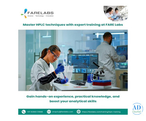FARE Labs Pvt. Ltd provides hands on HPLC Training in gurgaon