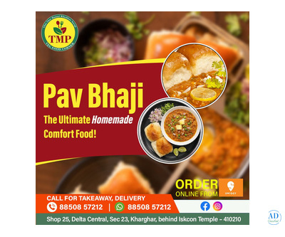 Homemade Pav Bhaji in Kharghar!