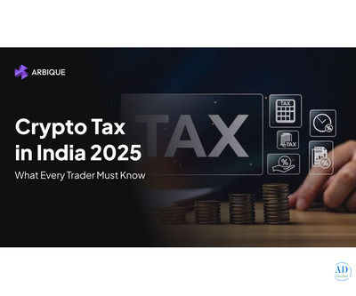 Crypto arbitrage India tax by Arbique.com