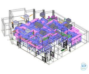 MEP 3D Modeling & BIM Coordination Services in New York