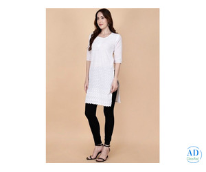 Buy White Kurti Plain Online – Elegant & Affordable Styles with PrettyLady